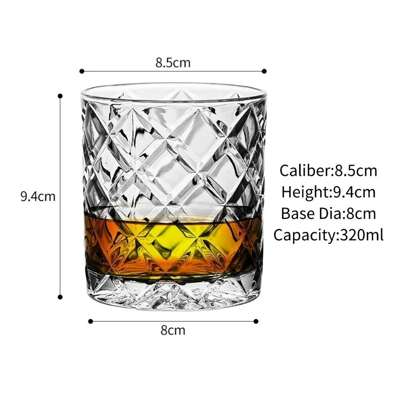 Engraved Old Fashioned Whiskey Glasses – Classic Scotch Gift Set