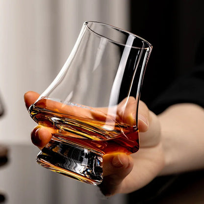 Crystal Bourbon Snifter Glass – 250ml Handcrafted Cognac & Scotch Glass