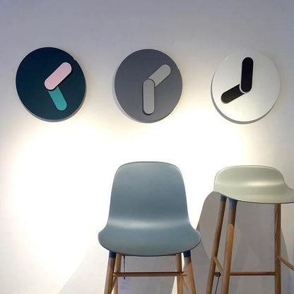 Modern 12" Silent Wall Clock – Minimalist Round Home Décor