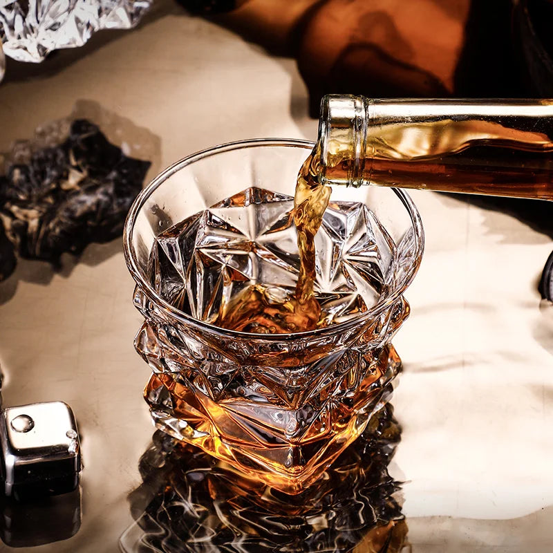 Engraved Old Fashioned Whiskey Glasses – Classic Scotch Gift Set