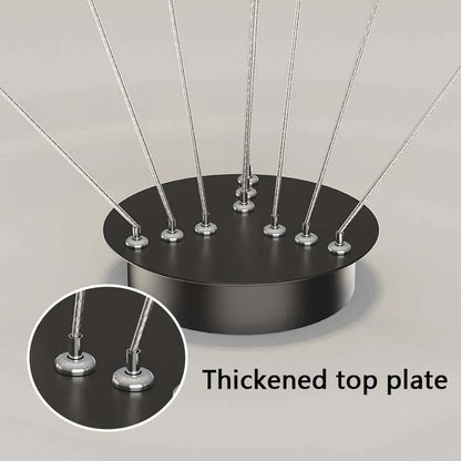 Modern LED Ring Chandelier – Pendant Light for Dining Room & Bedroom