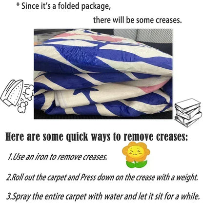 Modern Style Rugs for Bedroom Minimalist Living Room Decoration Round Anti-slip Carpet Soft Bedside Floor Mat Washable Study Rug