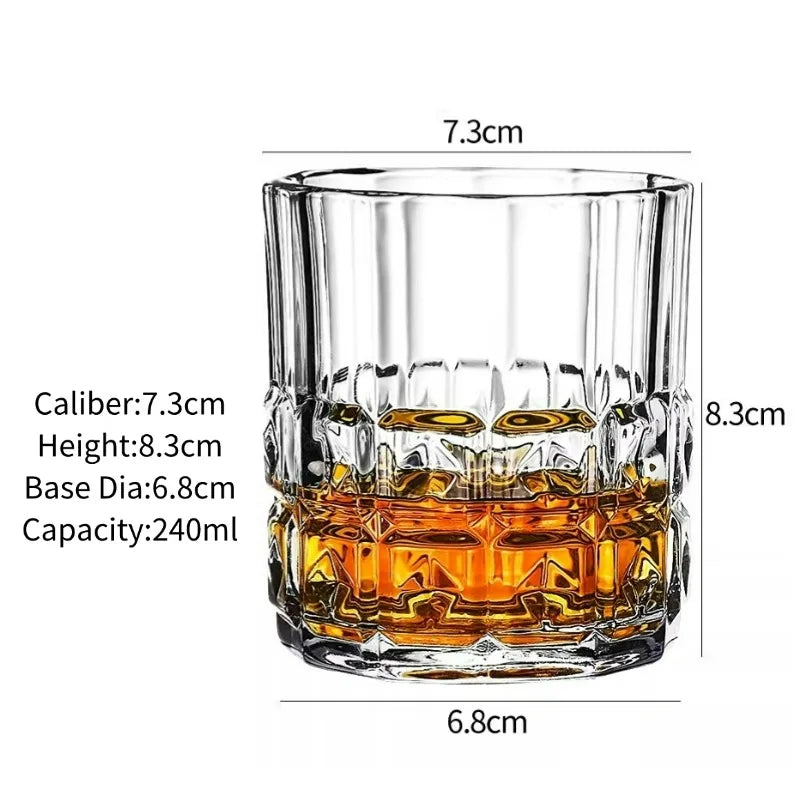 Engraved Old Fashioned Whiskey Glasses – Classic Scotch Gift Set