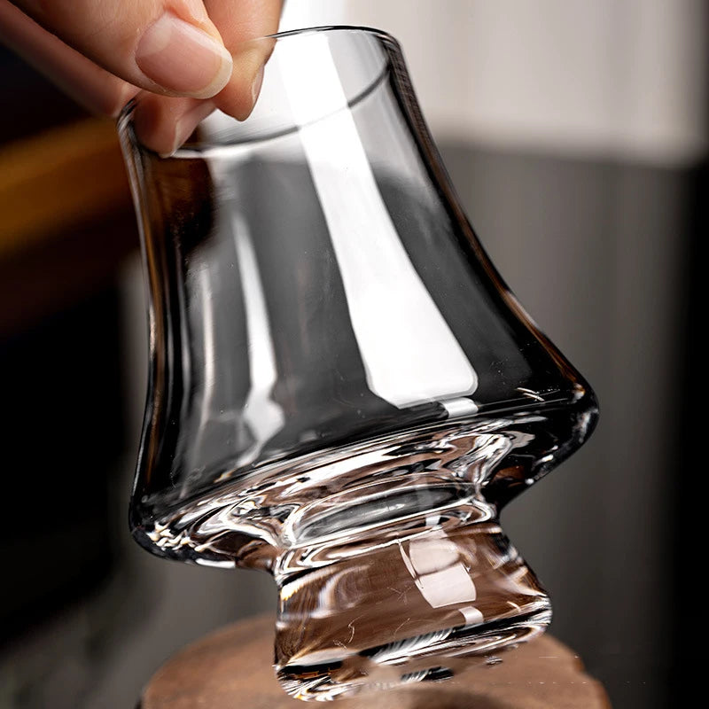 Crystal Bourbon Snifter Glass – 250ml Handcrafted Cognac & Scotch Glass
