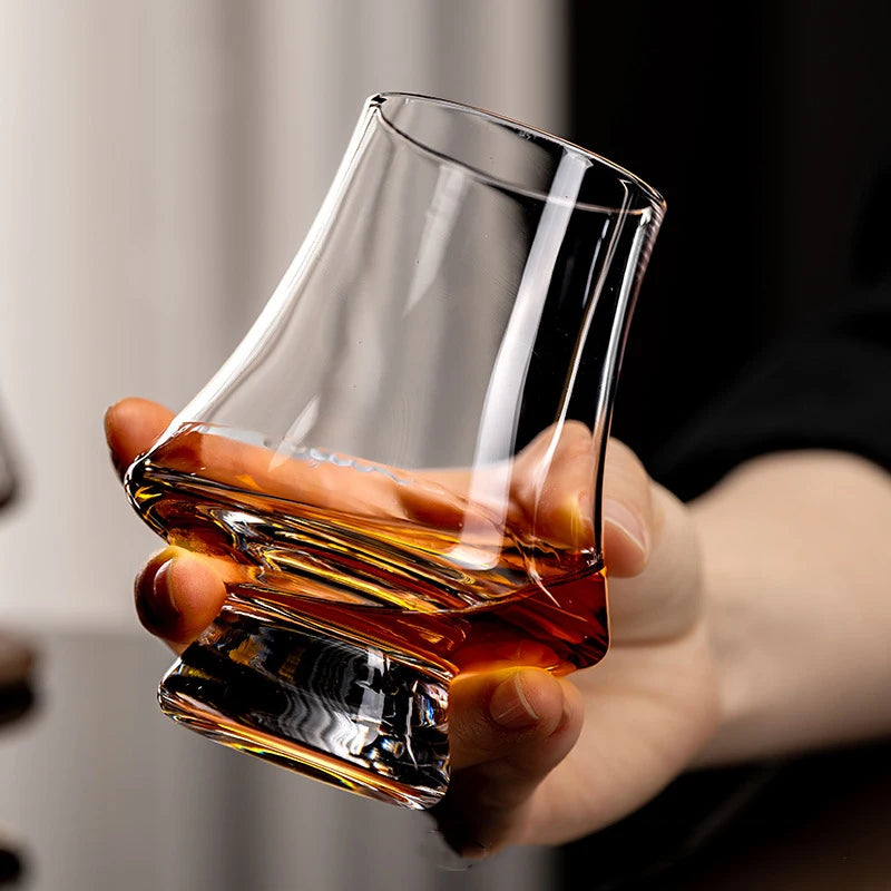 Crystal Bourbon Snifter Glass – 250ml Handcrafted Cognac & Scotch Glass