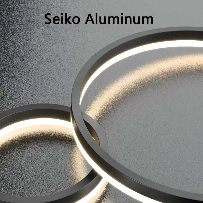 Modern LED Ring Chandelier – Pendant Light for Dining Room & Bedroom