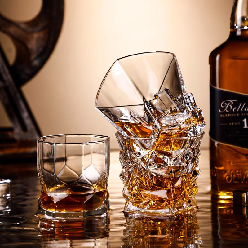 Engraved Old Fashioned Whiskey Glasses – Classic Scotch Gift Set