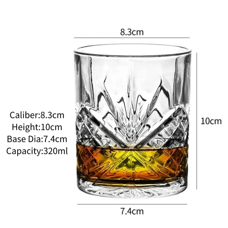 Engraved Old Fashioned Whiskey Glasses – Classic Scotch Gift Set