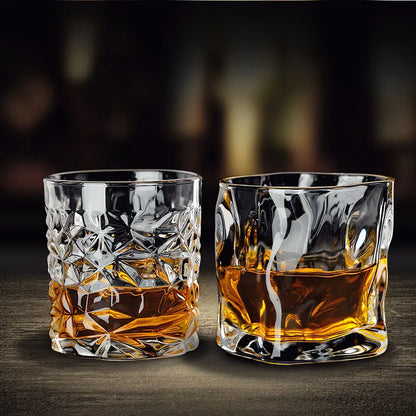 Engraved Old Fashioned Whiskey Glasses – Classic Scotch Gift Set
