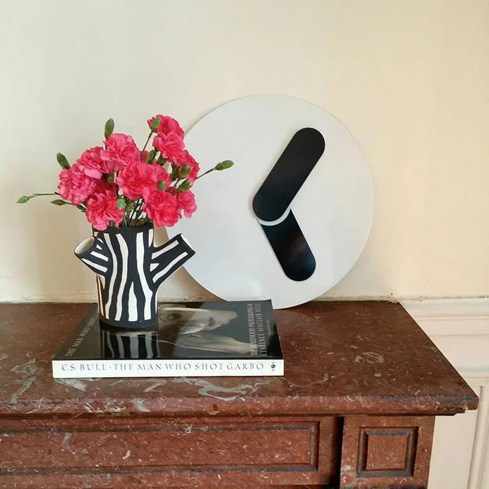 Modern 12" Silent Wall Clock – Minimalist Round Home Décor
