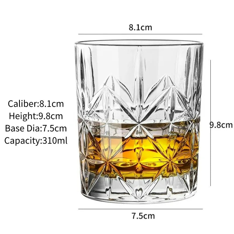 Engraved Old Fashioned Whiskey Glasses – Classic Scotch Gift Set