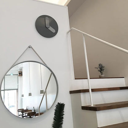 Modern 12" Silent Wall Clock – Minimalist Round Home Décor