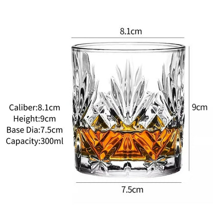 Engraved Old Fashioned Whiskey Glasses – Classic Scotch Gift Set