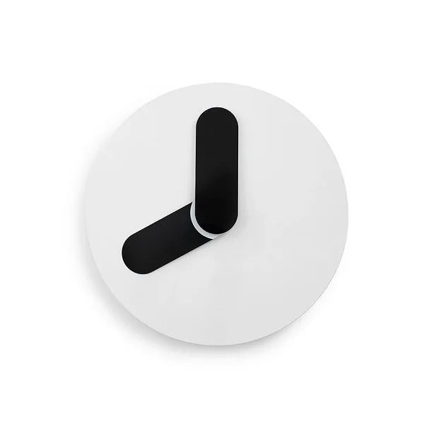 Modern 12" Silent Wall Clock – Minimalist Round Home Décor