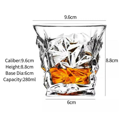 Engraved Old Fashioned Whiskey Glasses – Classic Scotch Gift Set