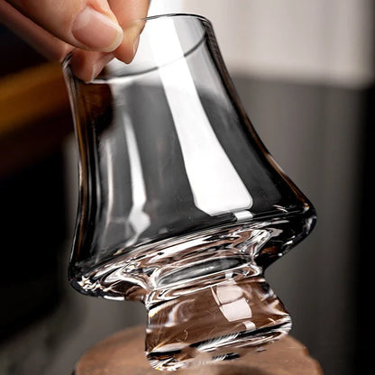Crystal Bourbon Snifter Glass – 250ml Handcrafted Cognac & Scotch Glass