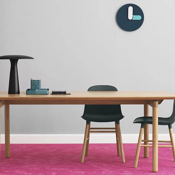Modern 12" Silent Wall Clock – Minimalist Round Home Décor
