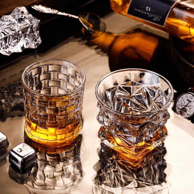 Engraved Old Fashioned Whiskey Glasses – Classic Scotch Gift Set