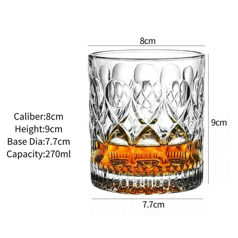 Engraved Old Fashioned Whiskey Glasses – Classic Scotch Gift Set