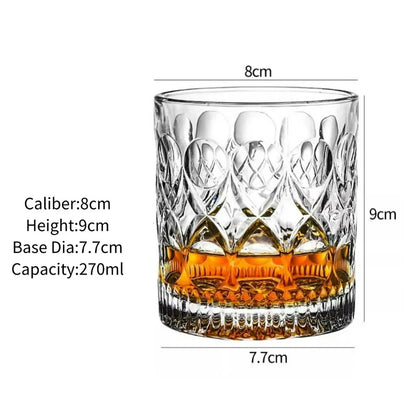 Engraved Old Fashioned Whiskey Glasses – Classic Scotch Gift Set