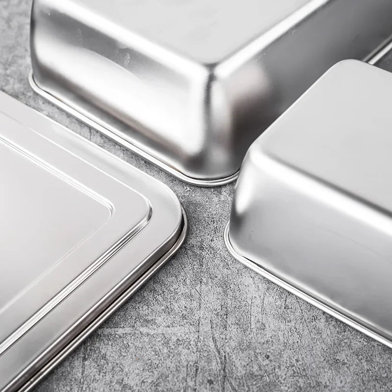 Stainless Steel Spice & Seasoning Box with Lid