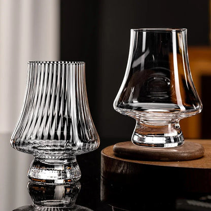 Crystal Bourbon Snifter Glass – 250ml Handcrafted Cognac & Scotch Glass